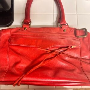 Vintage Red Leather Rebecca Minkoff